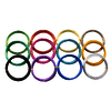 1 LOT 12 FILS ALUMINIUM 2MMX5M COLORIS ASSORTIS