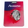 BAGUE métal ovale 20x25