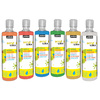 LOT 6 FLACONS 500ML ACRYLCOLOR PAILLETEES