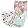BLOC GÉOMÉTRIE 20F ASSORTIES 24X34CM 270G