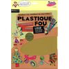 PLASTIQUE FOU METALLISE OR - 7 FEUILLES