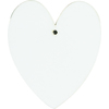 LOT 20 FORMES À DÉCORER COEUR GAMME BLANCHE CARTON