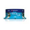 CD INSCRIPTIBLE 80min/700MB en SPINDLE DE 25 CD