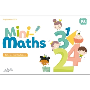 MINI-MATHS PETITE SECTION - BOITE DE MATERIEL DE MANIPULATION - ED. 2022