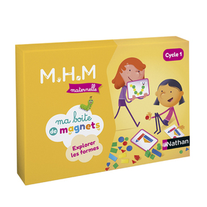 MHM - MA BOITE DE MAGNETS EXPLORER LES FORMES 6 ENFANTS PCF