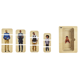 PUZZLE CYCLE DE VIE - L'HOMME