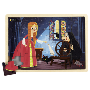 PUZZLE BOIS LA BELLE AU BOIS DORMANT 24 PIECES