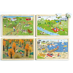 PUZZLES EN BOIS LA NATURE