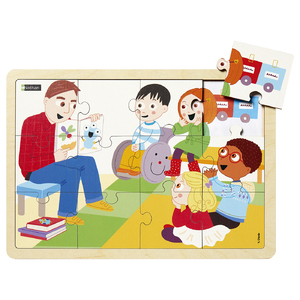 PUZZLE- L'HISTOIRE - 12 PIECES