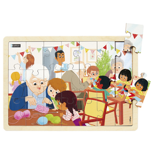 PUZZLES- LA MAISON DE RETRAITE