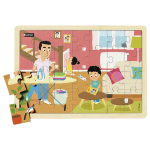 PUZZLE - DANS LE SALON - 28 P