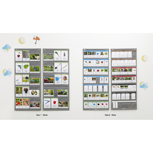 4 POCHETTES MURALES RV