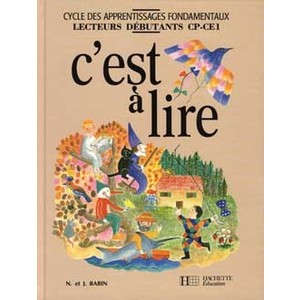 C'EST A LIRE CP/CE1 - LIVRE DE L'ELEVE - ED.1993