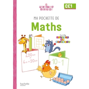 MA POCHETTE DE MATHS CE1 - LES POCHETTES ATELIERS - POCHETTE ELEVE - ED. 2021