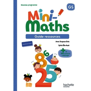 MINI-MATHS GRANDE SECTION - GUIDE RESSOURCES - ED. 2026