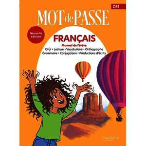 MOT DE PASSE FRANCAIS CE1 - LIVRE ELEVE - ED. 2026