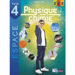 E.S.P.A.C.E. COLLEGE PHYSIQUE-CHIMIE CYCLE 4 2017 MANUEL ELEVE
