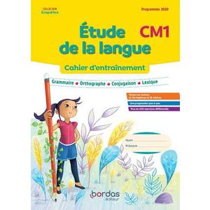 ENQUETES AU... - ETUDE DE LA LANGUE CM1 - 2022 - CAHIER - ELEVE