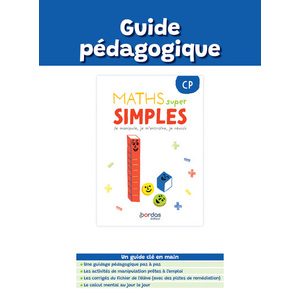 MATHS SUPER SIMPLES - CP - 2023 - GUIDE PEDAGOGIQUE