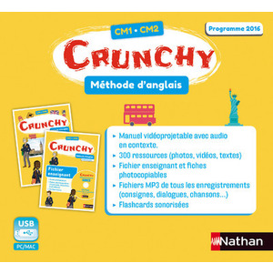 CRUNCHY ANGLAIS CM - CLE USB 2019