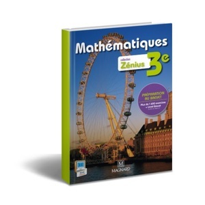 ZENIUS MATHEMATIQUES 3E (2014) - MANUEL ELEVE