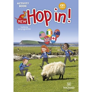 NEW HOP IN! ANGLAIS CE1 (2021) - ACTIVITY BOOK