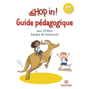 NEW HOP IN! ANGLAIS CP (2021) - BANQUE DE RESSOURCES SUR CD-ROM AVEC GUIDE PEDAGOGIQUE PAPIER