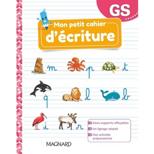 MON PETIT CAHIER D ECRITURE GRANDE SECTION (2021) - CAHIER