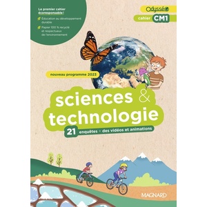 CAHIER ODYSSEO SCIENCES ET TECHNOLOGIE CM1 (2024)