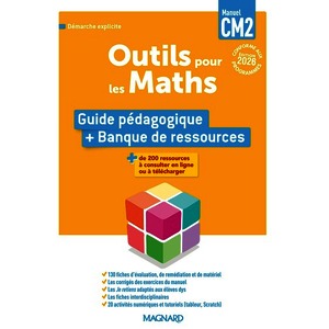 OUTILS POUR LES MATHS CM2 (2026) - GUIDE PEDAGOGIQUE DU MANUEL + BANQUE DE RESSOURCES