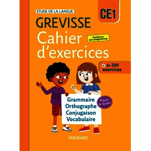 CAHIER D'EXERCICES GREVISSE CE1 (2026)