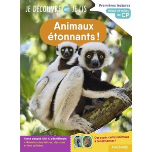 JE DECOUVRE ET JE LIS CP - ANIMAUX ETONNANTS ! - DEBUT ET MILIEU DE CP