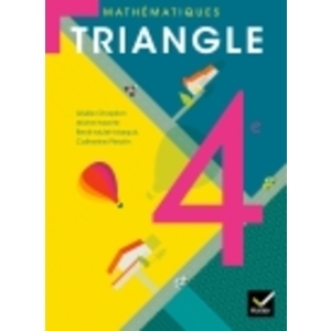 TRIANGLE MATHEMATIQUES 4E ED. 2011 - MANUEL DE L'ELEVE (FORMAT COMPACT)