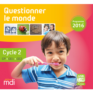 QUESTIONNER LE MONDE - CLE USB CYCLE 2 - 2019