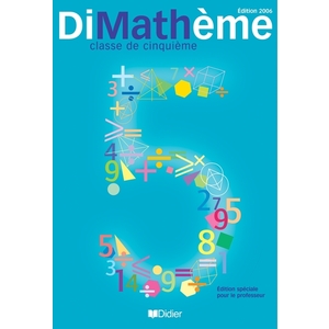 DIMATHEME 5EME ED 2006 LIVRE ELEVE