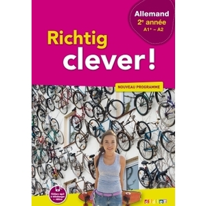 RICHTIG CLEVER 2EME ANNEE - LIVRE