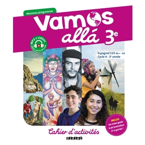 VAMOS ALLA 3E LV2 ESPAGNOL 2017 -  CAHIER D'ACTIVITES