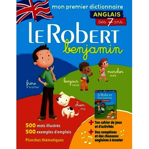 LE ROBERT BENJAMIN ANGLAIS - DES 7 ANS - CP-CE