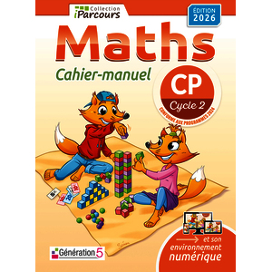 CAHIER-MANUEL IPARCOURS MATHS CP (EDITION 2026)