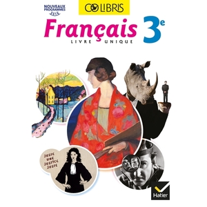 COLIBRIS - FRANCAIS 3E ED. 2017 - LIVRE ELEVE