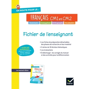 EN ROUTE POUR LE FRANCAIS ! CM1 CM2 - ED. 2025 - FICHIER DE L'ENSEIGNANT