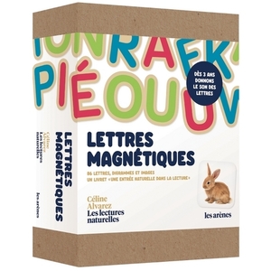 COFFRET LETTRES MAGNETIQUES - CELINE ALVAREZ - LES LECTURES NATURELLES