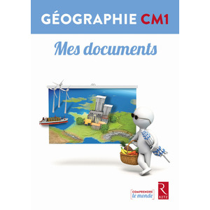 PACK DE 6 LIVRETS COULEUR GEOGRAPHIE CM1