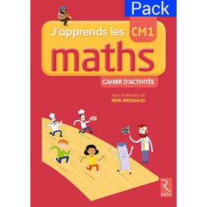 PACK DE 6 CAHIERS D'ACTIVITES J'APPRENDS LES MATHSCM1