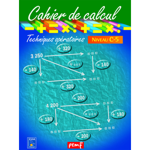CAHIER DE CALCUL CYCLE 3 NIVEAU 3C