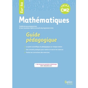 EUREKA CM2 - GUIDE PEDAGOGIQUE 2020