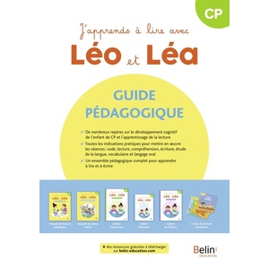 J'APPRENDS A LIRE AVEC LEO ET LEA - GUIDE PEDAGOGIQUE 2024