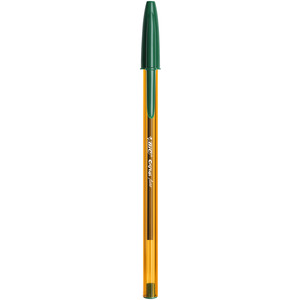 BIC CRISTAL FINE BOÎTE 50 STYLOS BILLES VERT