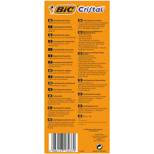 BIC CRISTAL FINE STYLO BILLE ROUGE