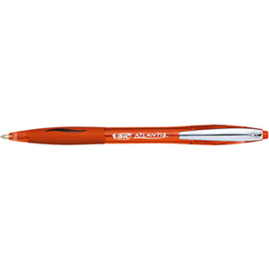 BIC ATLANTIS SOFT BILLE RÉTRACTABLE ROUGE